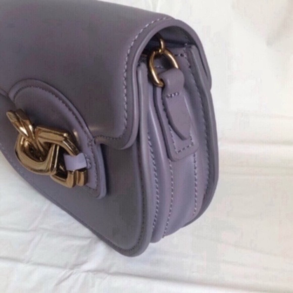 Zara Purple Saddle Bag - Picture 6 of 17